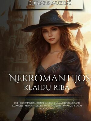 cover image of Nekromantijos klaidų riba